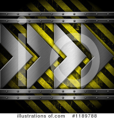 Royalty-Free (RF) Hazard Stripes Clipart Illustration by KJ Pargeter - Stock Sample #1189788
