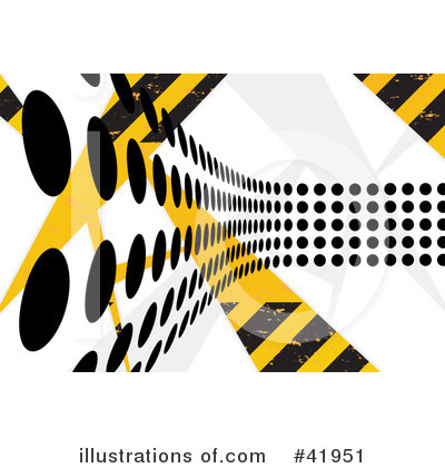 Royalty-Free (RF) Hazard Stripes Clipart Illustration by Arena Creative - Stock Sample #41951