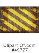 Hazard Stripes Clipart #49777 by Arena Creative
