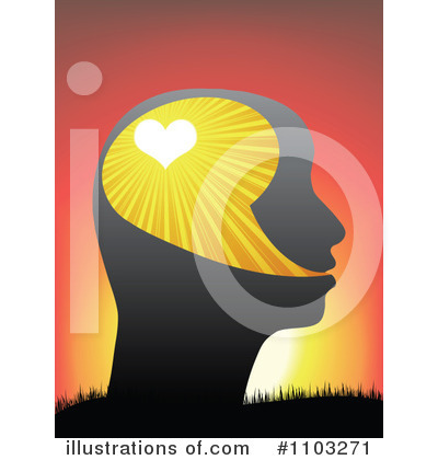 Royalty-Free (RF) Head Clipart Illustration by Andrei Marincas - Stock Sample #1103271