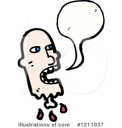 Decapitated Head Clipart #1211037 by lineartestpilot