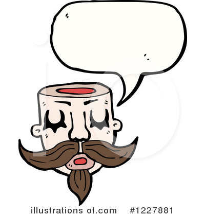 Mustache Clipart #1227881 by lineartestpilot