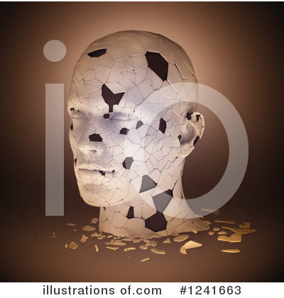 Royalty-Free (RF) Head Clipart Illustration by Mopic - Stock Sample #1241663