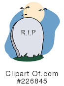 Headstone Clipart #226845 by Hit Toon