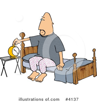 Bedroom Clipart #4137 by Dennis Cox