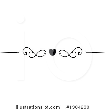 Royalty-Free (RF) Heart Border Clipart Illustration by Vector Tradition SM - Stock Sample #1304230