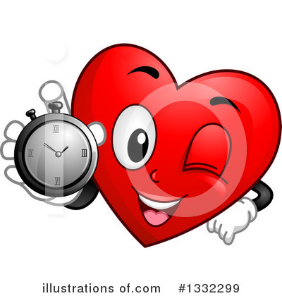 Heart Mascot Clipart #1332299 by BNP Design Studio