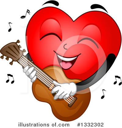 Heart Character Clipart #1332302 by BNP Design Studio