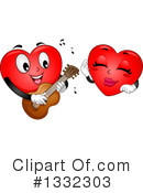 Heart Character Clipart #1332303 by BNP Design Studio