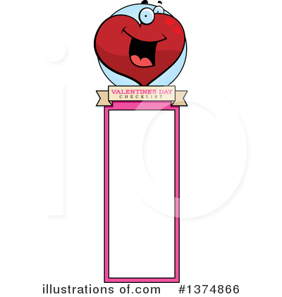 Royalty-Free (RF) Heart Character Clipart Illustration by Cory Thoman - Stock Sample #1374866