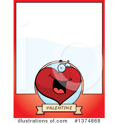 Royalty-Free (RF) Heart Character Clipart Illustration by Cory Thoman - Stock Sample #1374868