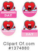 Heart Character Clipart #1374880 by Cory Thoman