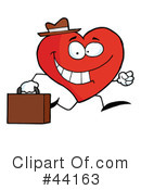 Heart Character Clipart #44163 by Hit Toon