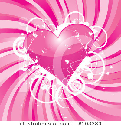Royalty-Free (RF) Heart Clipart Illustration by MilsiArt - Stock Sample #103380