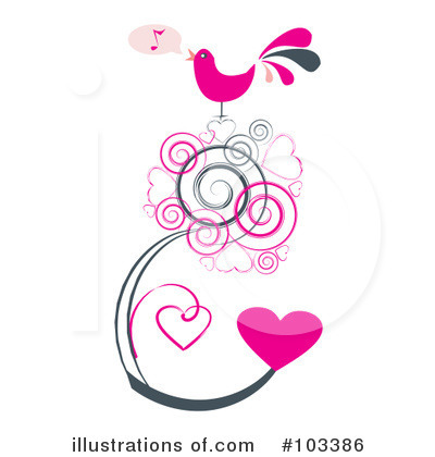 Royalty-Free (RF) Heart Clipart Illustration by MilsiArt - Stock Sample #103386