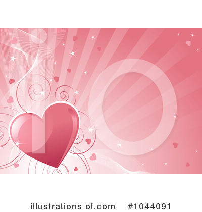 Valentines Day Background Clipart #1044091 by Pushkin