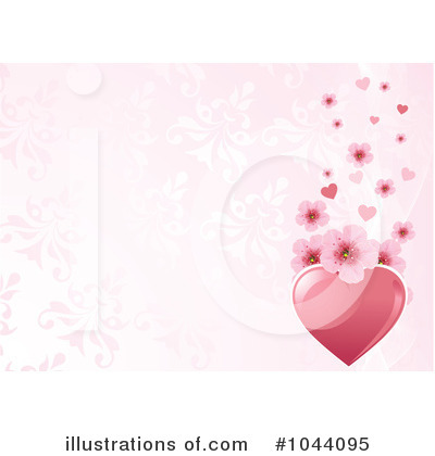 Royalty-Free (RF) Heart Clipart Illustration by Pushkin - Stock Sample #1044095