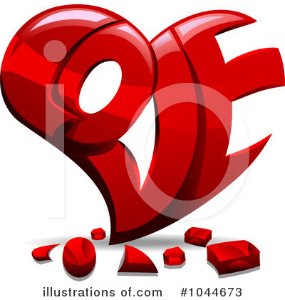 Royalty-Free (RF) Heart Clipart Illustration by BNP Design Studio - Stock Sample #1044673