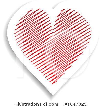 Royalty-Free (RF) Heart Clipart Illustration by KJ Pargeter - Stock Sample #1047025