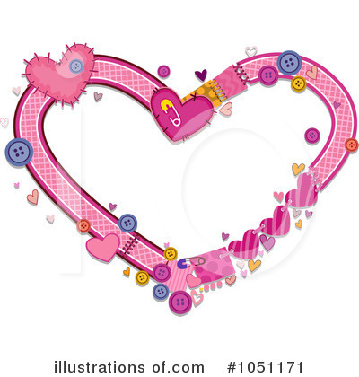 Royalty-Free (RF) Heart Clipart Illustration by BNP Design Studio - Stock Sample #1051171