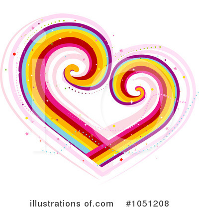 Royalty-Free (RF) Heart Clipart Illustration by BNP Design Studio - Stock Sample #1051208