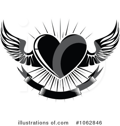 Royalty-Free (RF) Heart Clipart Illustration by Vector Tradition SM - Stock Sample #1062846