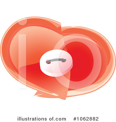 Royalty-Free (RF) Heart Clipart Illustration by Vector Tradition SM - Stock Sample #1062882