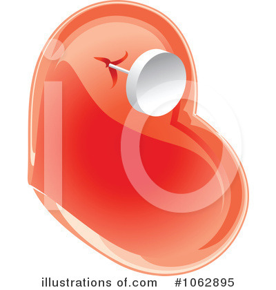 Royalty-Free (RF) Heart Clipart Illustration by Vector Tradition SM - Stock Sample #1062895