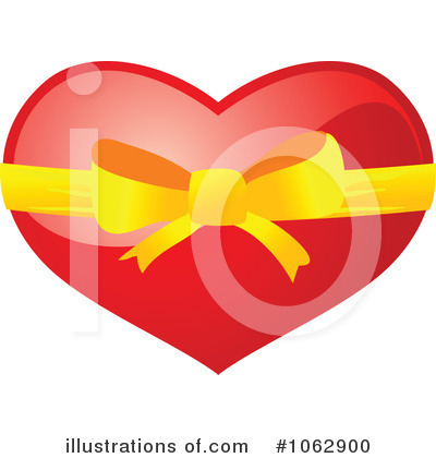 Royalty-Free (RF) Heart Clipart Illustration by Vector Tradition SM - Stock Sample #1062900