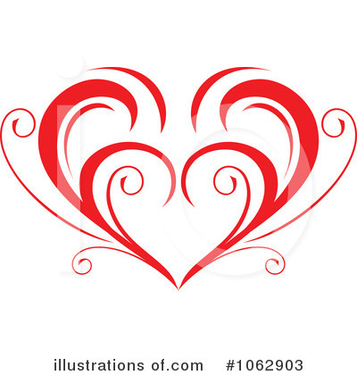 Royalty-Free (RF) Heart Clipart Illustration by Vector Tradition SM - Stock Sample #1062903