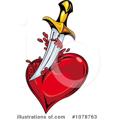 Royalty-Free (RF) Heart Clipart Illustration by Vector Tradition SM - Stock Sample #1078763