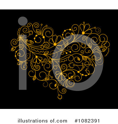 Royalty-Free (RF) Heart Clipart Illustration by Vector Tradition SM - Stock Sample #1082391