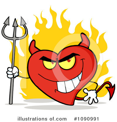 Devil Clipart #1090991 by Hit Toon