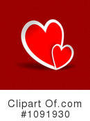 Heart Clipart #1091930 by KJ Pargeter