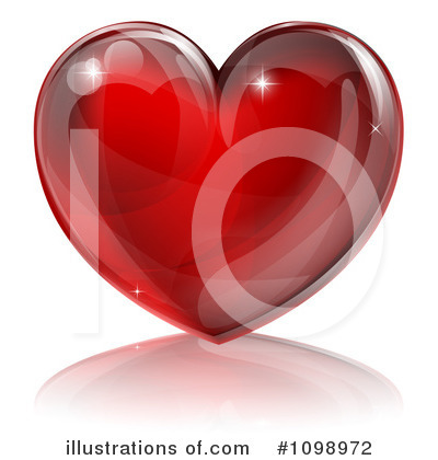 Royalty-Free (RF) Heart Clipart Illustration by AtStockIllustration - Stock Sample #1098972