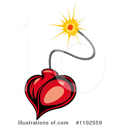 Royalty-Free (RF) Heart Clipart Illustration by Vector Tradition SM - Stock Sample #1102559