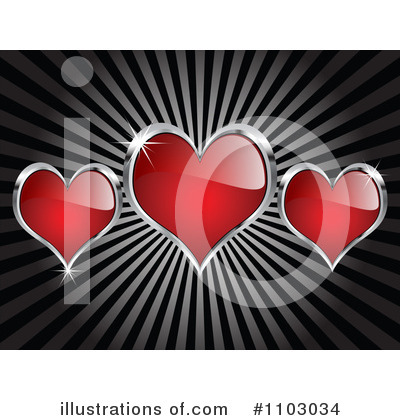 Royalty-Free (RF) Heart Clipart Illustration by Andrei Marincas - Stock Sample #1103034