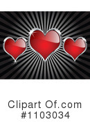 Heart Clipart #1103034 by Andrei Marincas