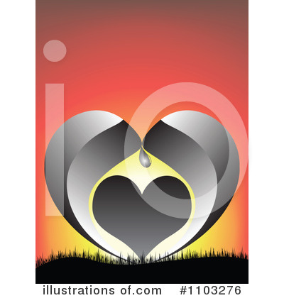 Royalty-Free (RF) Heart Clipart Illustration by Andrei Marincas - Stock Sample #1103276