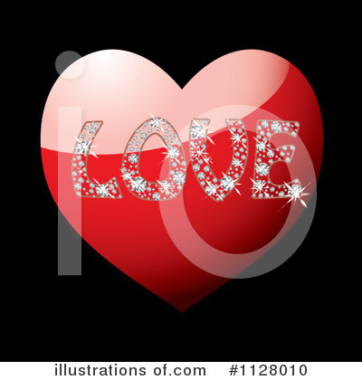 Royalty-Free (RF) Heart Clipart Illustration by michaeltravers - Stock Sample #1128010