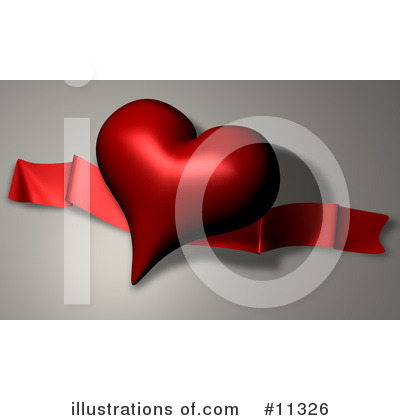 Royalty-Free (RF) Heart Clipart Illustration by AtStockIllustration - Stock Sample #11326