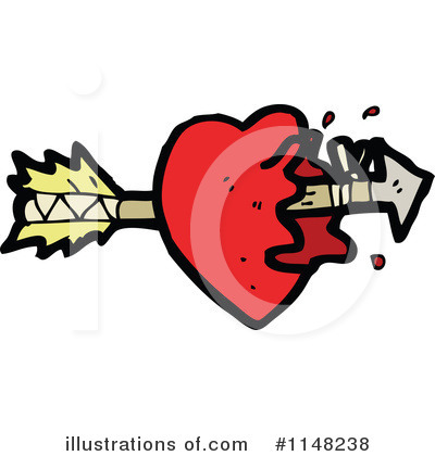 Royalty-Free (RF) Heart Clipart Illustration by lineartestpilot - Stock Sample #1148238