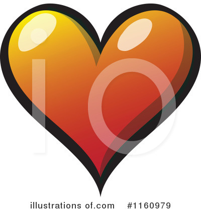 Royalty-Free (RF) Heart Clipart Illustration by Zooco - Stock Sample #1160979