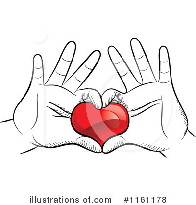 Royalty-Free (RF) Heart Clipart Illustration by Frisko - Stock Sample #1161178