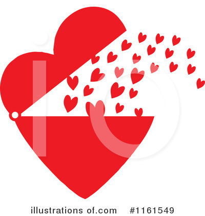 Royalty-Free (RF) Heart Clipart Illustration by Johnny Sajem - Stock Sample #1161549