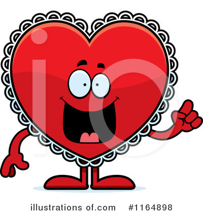 Royalty-Free (RF) Heart Clipart Illustration by Cory Thoman - Stock Sample #1164898