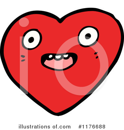 Royalty-Free (RF) Heart Clipart Illustration by lineartestpilot - Stock Sample #1176688