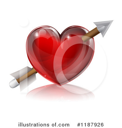 Royalty-Free (RF) Heart Clipart Illustration by AtStockIllustration - Stock Sample #1187926