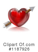 Heart Clipart #1187926 by AtStockIllustration