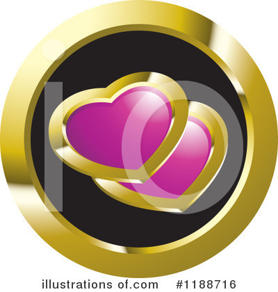 Royalty-Free (RF) Heart Clipart Illustration by Lal Perera - Stock Sample #1188716